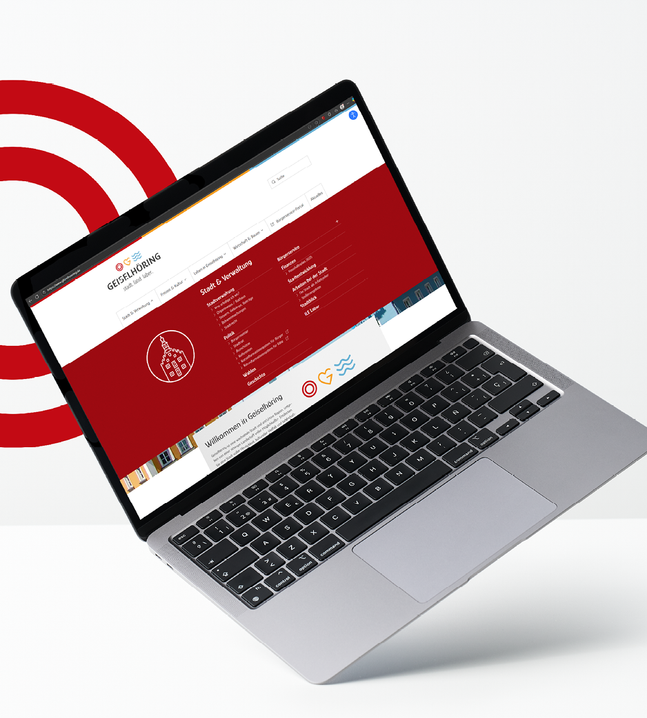 Website-Konzept & Umsetzung für die Stadt Geiselhöring